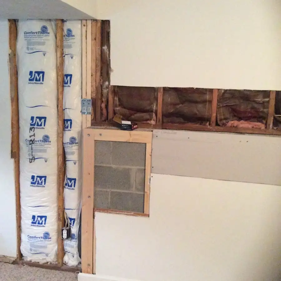 Wall insulation replacement during Odor Removal & Deodorization in Tigard